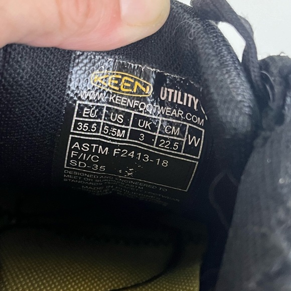 Keen Utility Sparta Low Height Alloy Toe Lace Up Work Shoes Women’s Size 5.5 - Picture 9 of 13